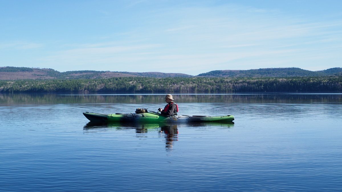 Morning paddle  Ottawa River  20230505  with Richard  Indian Creek Schyan Kennedy Creek