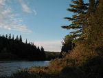 from a photo gallery documenting a solo canoe trip from brent to catfish lake in algonquin park