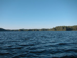 Looking south on Catfish Lake in Algonquin Park from near the northern end