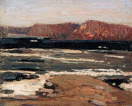 Sketch for Petawawa Gorges Early Spring