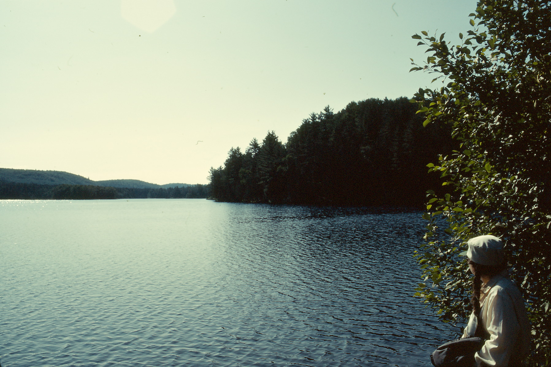 canoe trip Whitson Lake 1973 July 0106