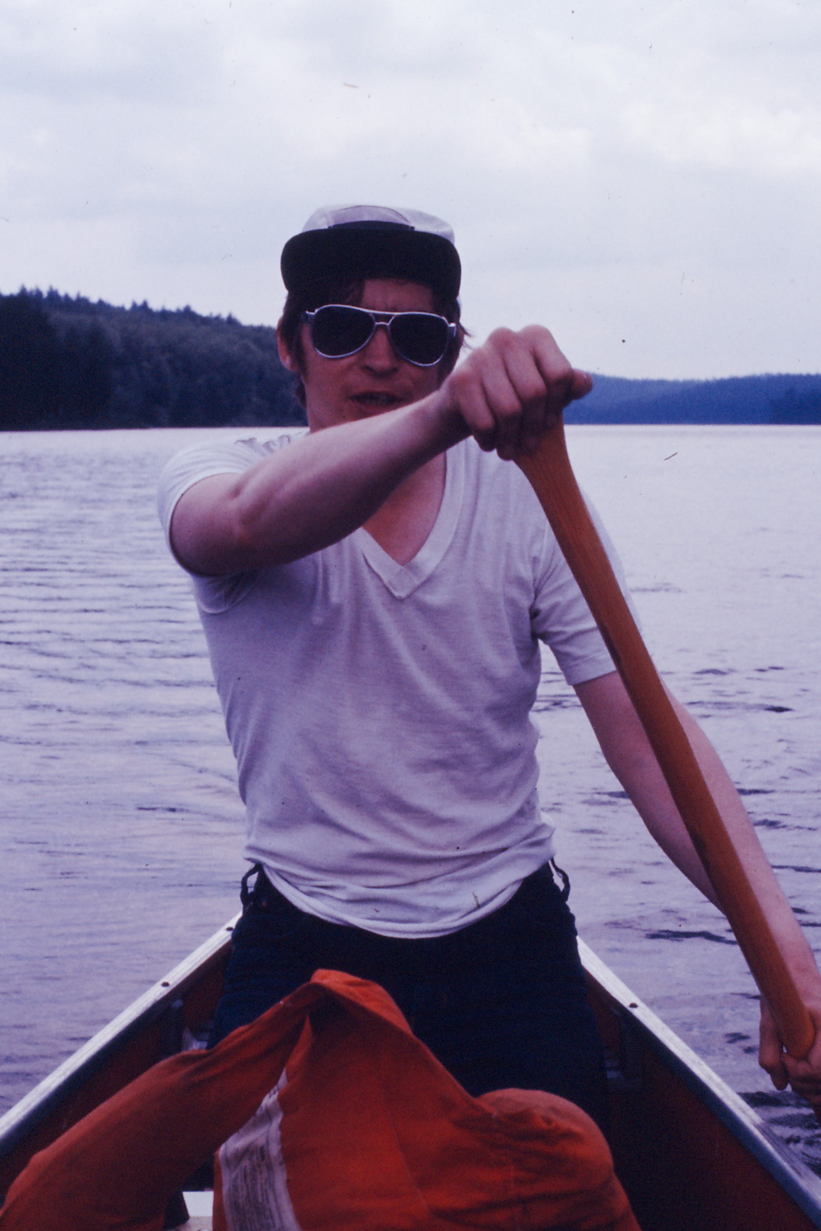 canoe trip Whitson Lake 1973 July 0106