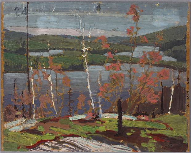View from Top of a Hill by Tom Thomson