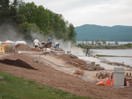 from a photo gallery showing the evolution of the deep river waterfront with particular emphasis on the reconstruction of centennial terrace in the summer of 2010