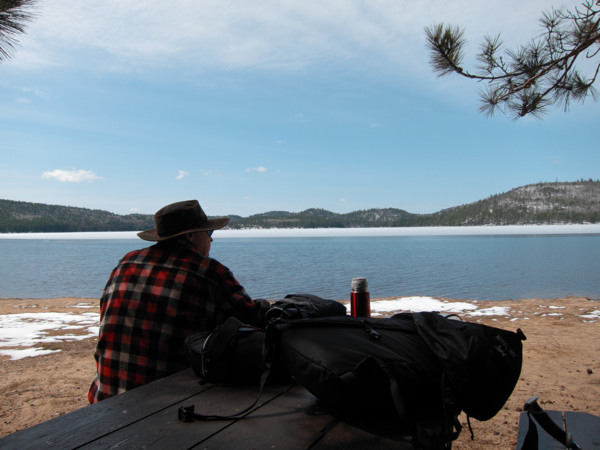 at Achray on Grand Lake in Algonquin Park