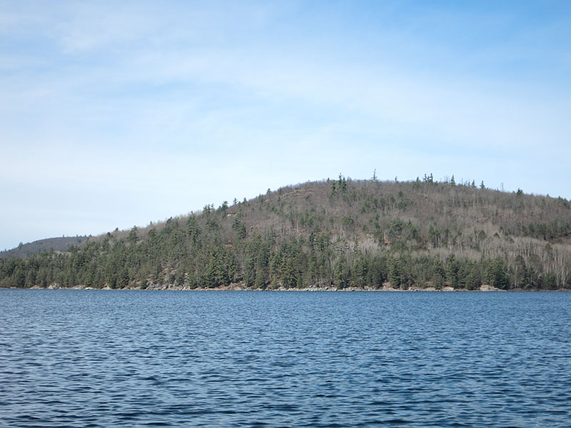 Early spring through Johnston Lake and Berm Lake  by canoe from Achray in eastern Algonquin Park