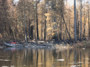 forest fire on High Falls Lake  2019 Aug 18