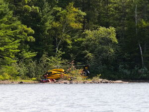  Extraction of Fire Rangers on Smith Lake in Algonquin Park APK027  20190904 