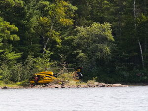  Extraction of Fire Rangers on Smith Lake in Algonquin Park APK027  20190904 