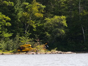  Extraction of Fire Rangers on Smith Lake in Algonquin Park APK027  20190904 