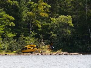  Extraction of Fire Rangers on Smith Lake in Algonquin Park APK027  20190904 