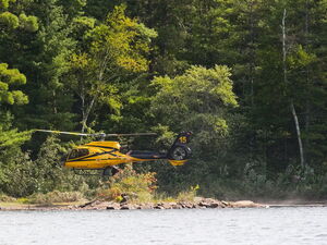  Extraction of Fire Rangers on Smith Lake in Algonquin Park APK027  20190904 