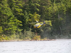 Extraction of Fire Rangers on Smith Lake in Algonquin Park APK027  20190904 