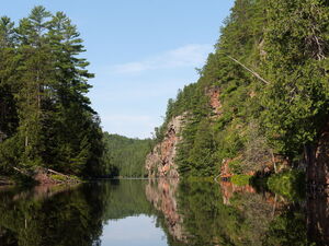 Barron Canyons on the Barron River in Algonquin Park