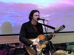 Adam Ruzzo performs at Long Shots Sports Cafe in Deep River  20230325