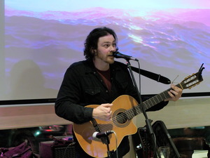 Adam Ruzzo performs at Long Shots Sports Cafe in Deep River  20230325