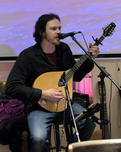 Adam Ruzzo performs at Long Shots Sports Cafe in Deep River  20230325