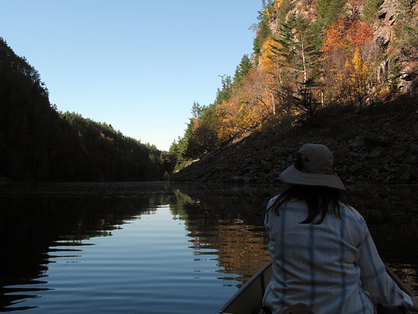 Barron River in Algonquin park