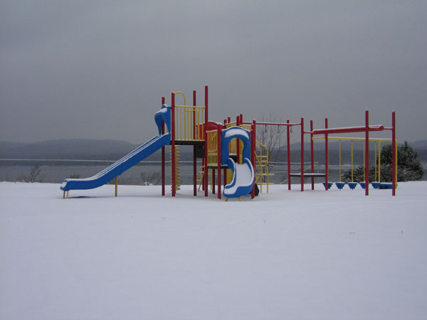 Playground at Deep river Pier