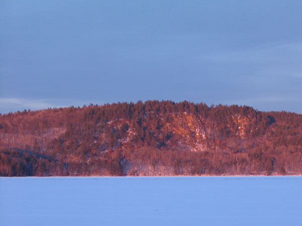 Balmers Bay at sunset