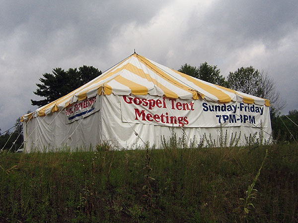 Gospel Tent in Deep River