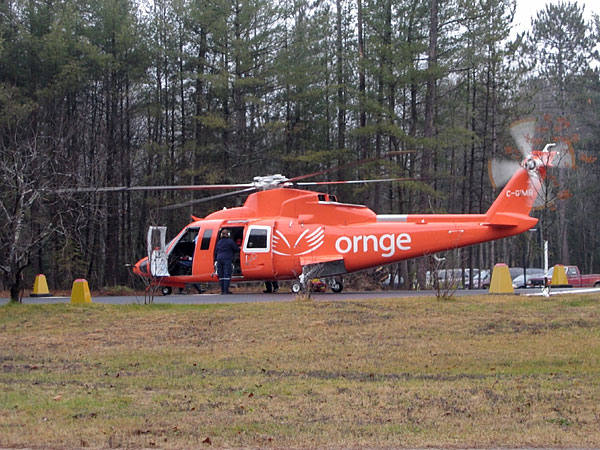 Air Ambulance at Deep River and District Hospital
