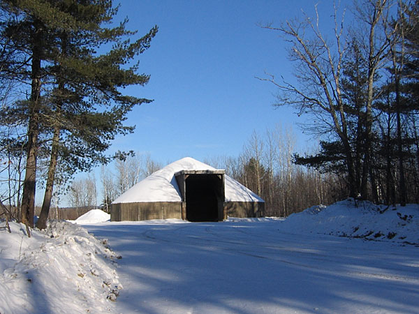 Sand House on Bass Lake Road