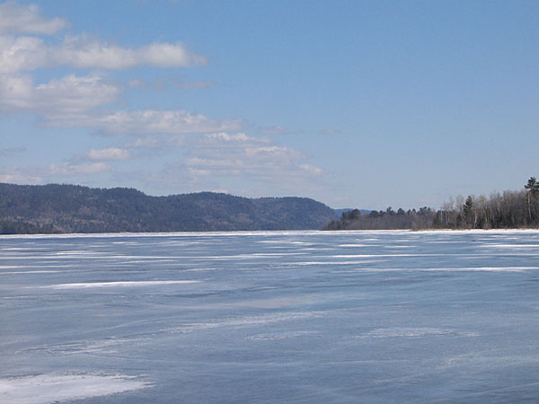 Ottawa River at Deep River Pier