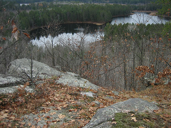 from Egg Rock on the Bonnechere River