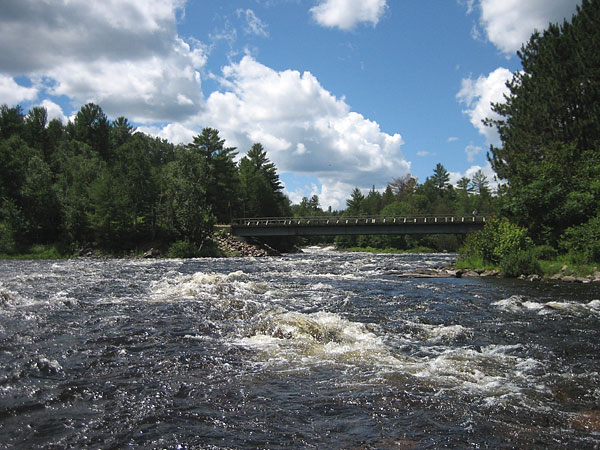Petawawa River at Lake Travers in Algonquin Park