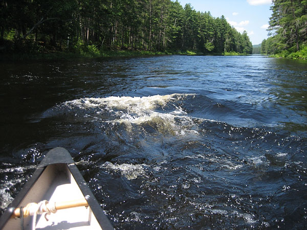 Five Mile Rapids on the Petawawa River in Algonquin Park