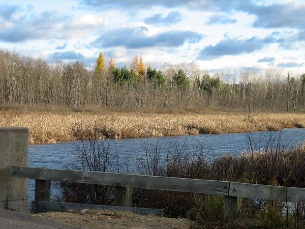 Chalk River at the Corry Lake Bridge