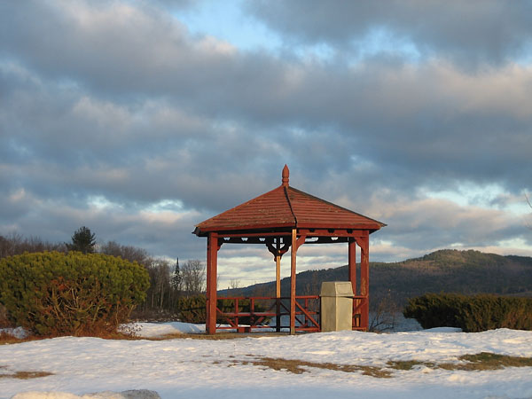Gazebo at the Deep River Pier