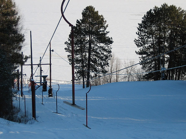Tbar at Double Dip Ski Hill