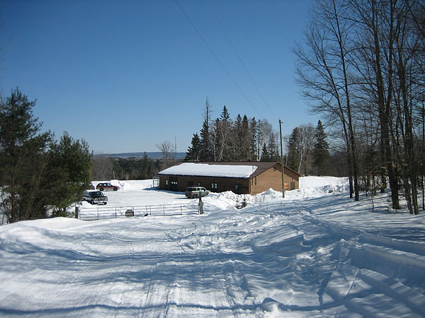 headquarters area at the Petawawa Research Forest