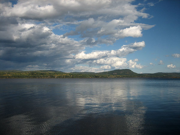Mount Martin as seen from Burkes Beach at Point Alexander