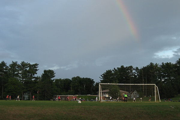 Soccer on the Deep River campus