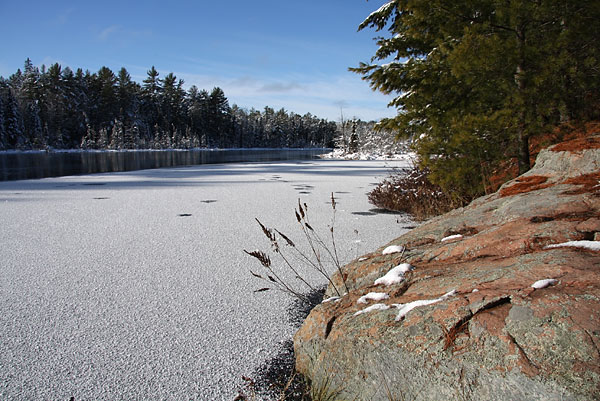 Maunsell Lake in the Petawawa Research Forest