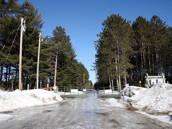 Deluthier Road in CFB Petawawa