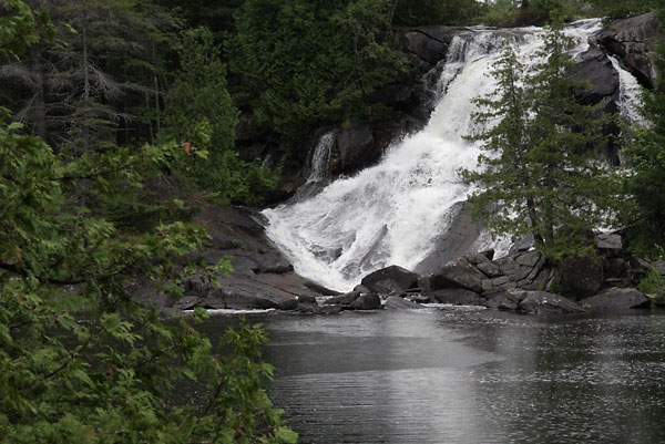 High Falls on the Barron River in Algonquin Park