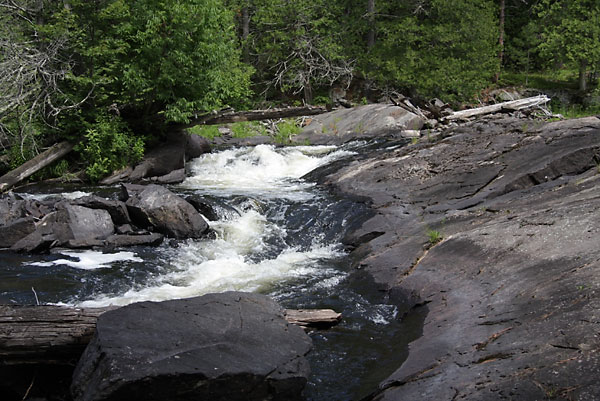 The Cascades on the Barron River in Algonquin Park