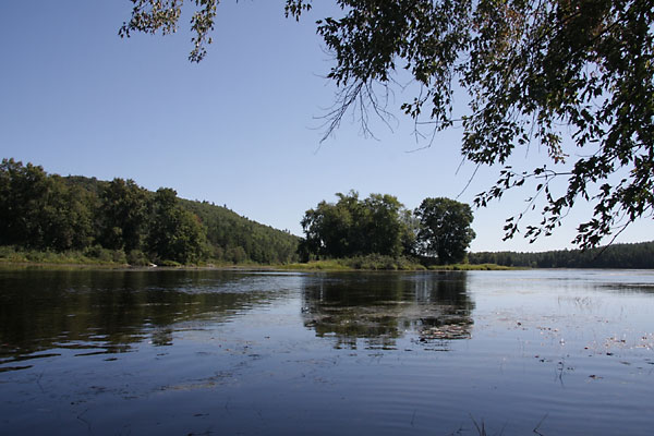 Whitson Lake on the Petawawa River in eastern Algonquin Park