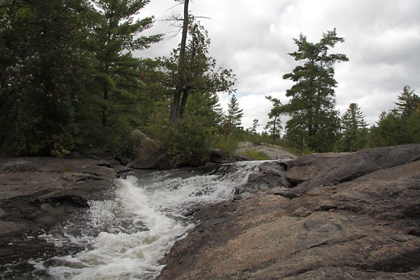 High Falls on the Barron River in eastern Algonquin Park