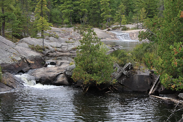High Falls on the Barron River in eastern Algonquin Park