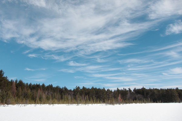 Maunsell Lake in the Petawawa Research Forest