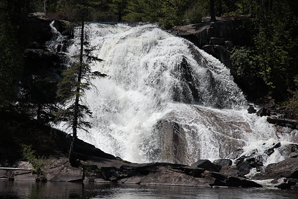 High Falls on the Barron River in Algonquin Park