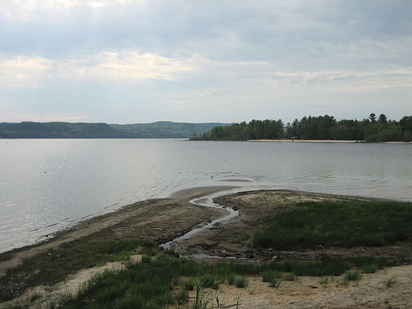 low water at Deep River