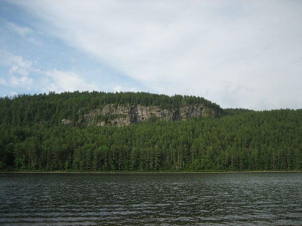 Cliff at Presquisle on the Ottawa River near Point Alexander
