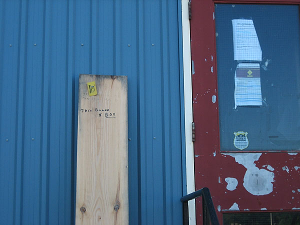 board for sale at Hill House in Deep River