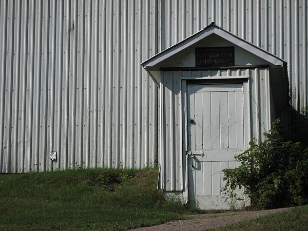 Rifle range entrance to the Deep River Community Centre
